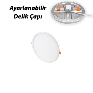 Cata 20W 6400K Beyaz Işık Plus Slım Panel Led Armatür CT-5648