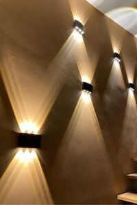 Cata 10w Dış Mekan Modern Aplik Haiti 3200K Günışığı Işık rengi CT-8011