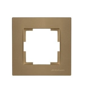 Mutlusan Tekli Çerçeve Metalik Altın- 2220 800 1180