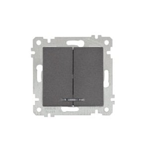 Mutlusan Işıklı Komütatör Rita Metalik Füme- 2200 426 0295