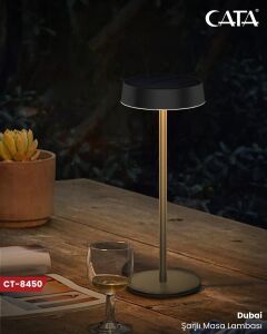 Cata Dubai Şarjlı Masa Lambası CT-8450