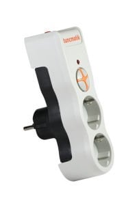 Tunçmatik İkili Beyaz Powersurge Akım Korumalı Priz - TSK19021