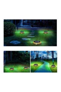 Forlife 5W  6500K-3200K Solar Bahçe Çİm Armatürü -Yeşil FL-3262