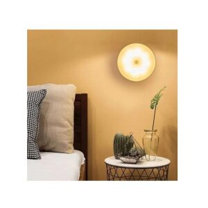 Forlife Beyaz Yuvarlak Şarjlı Aplik FL-8103