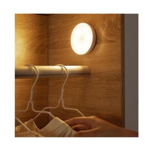 Forlife Beyaz Yuvarlak Şarjlı Aplik FL-8103