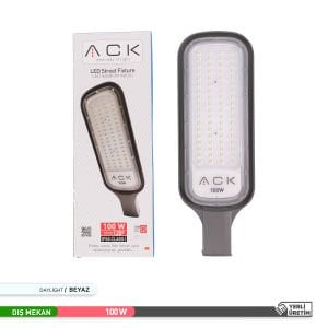 ACK 100W 6500K Beyaz Işık Led Sokak Armatürü AT41 19130