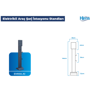 Hims Elektrikli Araç Montaj Ayağı ( Sigorta Hariç ) EMMA-A1