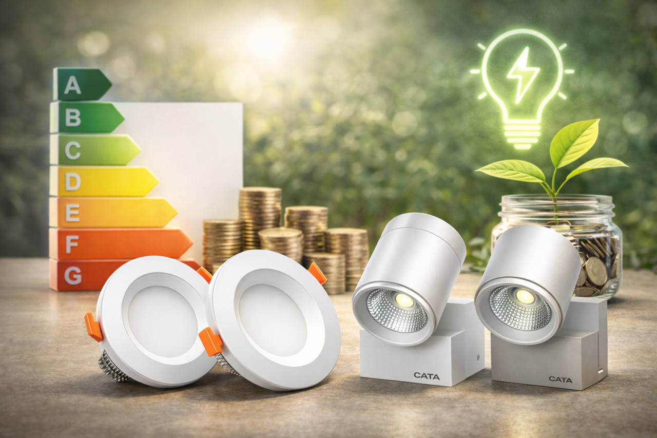 Cata LED Aydınlatma Ürünlerinde Enerji Verimliliği ve Uzun Ömürlü Kullanım Rehberi