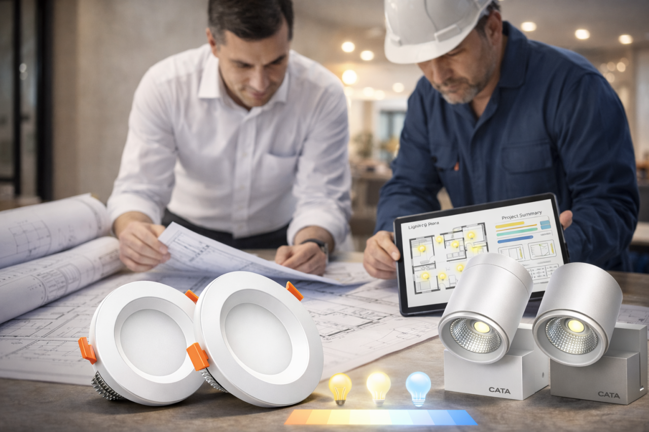Cata LED Aydınlatma Ürünleri Neden Profesyonel Projelerde Tercih Ediliyor