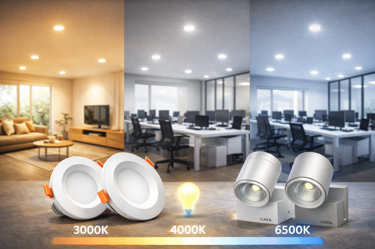 LED Aydınlatma Seçiminde Kelvin Değeri Mekân Konforunu Nasıl Etkiler