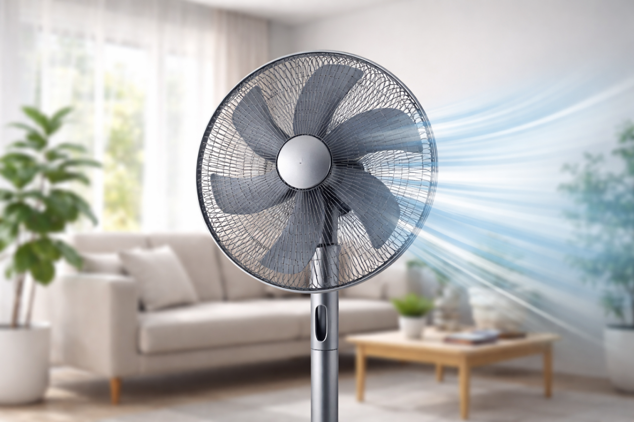 Vantilatör Kanat Sayısı Hava Akışı ve Serinletme Performansını Nasıl Etkiler