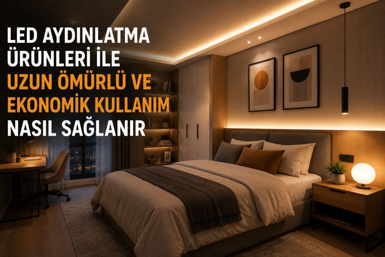 LED Aydınlatma Ürünleri ile Uzun Ömürlü ve Ekonomik Kullanım Nasıl Sağlanır