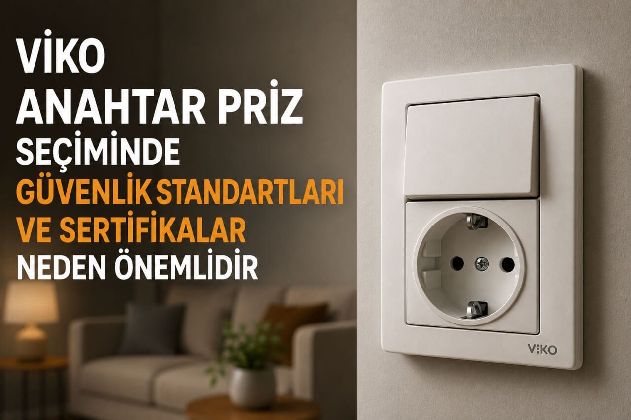 Viko Anahtar Priz Seçiminde Güvenlik Standartları ve Sertifikalar Neden Önemlidir