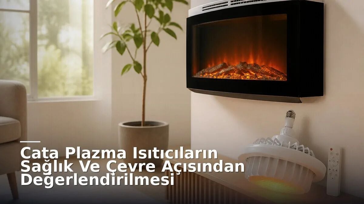 Cata Plazma Isıtıcıların Sağlık Ve Çevre Açısından Değerlendirilmesi