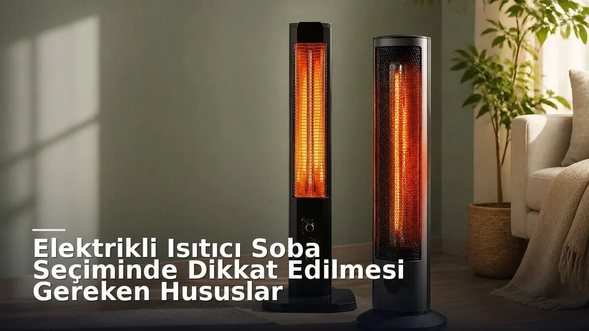 Elektrikli Isıtıcı Soba Seçiminde Dikkat Edilmesi Gereken Hususlar