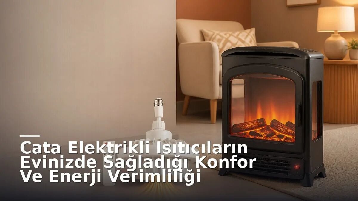Cata Elektrikli Isıtıcıların Evinizde Sağladığı Konfor Ve Enerji Verimliliği