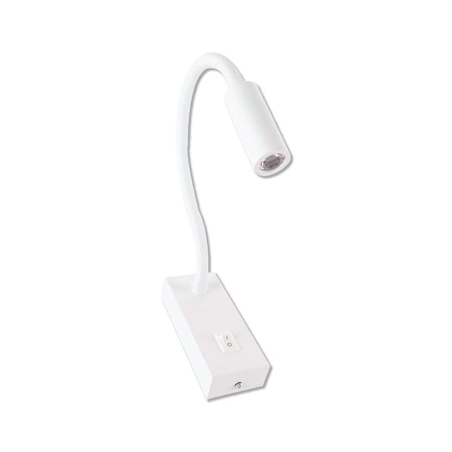 ACK 3W 3000K Gün Işığı LED Spiralli Aplik Beyaz AH09-00300