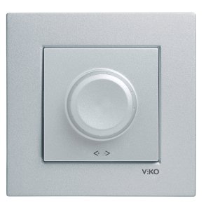 Viko Artline Novella Rotatif Dimmer PRO 6w  (100W) RL (Çerçeve Hariç) Saten