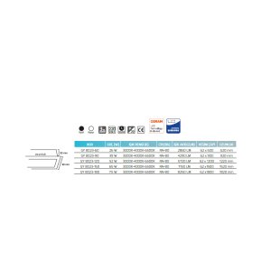 Goya 26w 62cm Sıva Altı Led Linear Armatür GY 8023-60