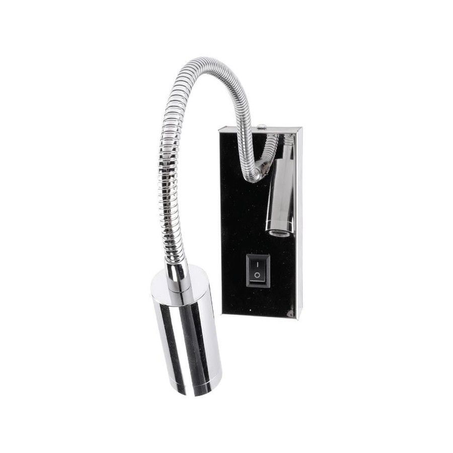 ACK 3W 3000K Gün Işığı LED Spiralli Aplik Krom AH09-00305