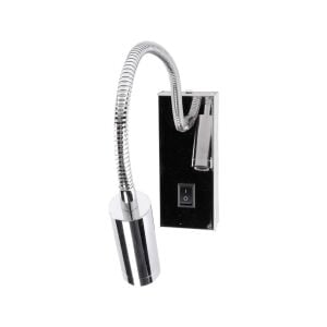 ACK 3W 3000K Gün Işığı LED Spiralli Aplik Krom AH09-00305