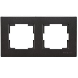 Mutlusan İkili Çerçeve Metalik Siyah- 2220 800 1284