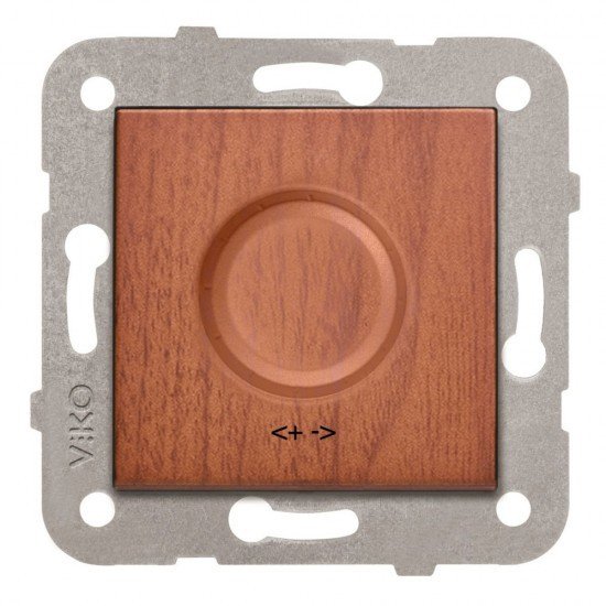Viko Artline Novella Rotatif 1-10V Dimmer (Çerçeve Hariç) Ceviz