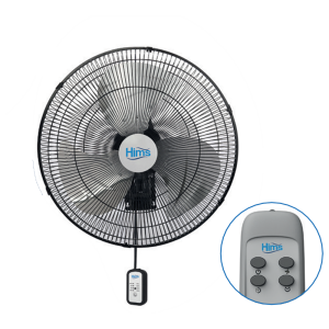 Hims 50cm Sanayi Tipi Duvar Tip Kumandalı Vantilatör 130w HEF-DK500