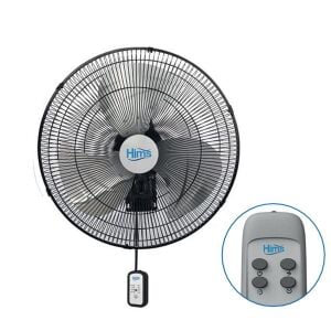 Hims 50cm (20inç) Sanayi Tipi Duvar Tip Kumandalı Vantilatör 130w HEF-DK500