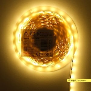 ACK 3 Çipli,60 LED'li  Şerit LED 3000K AS01-00300
