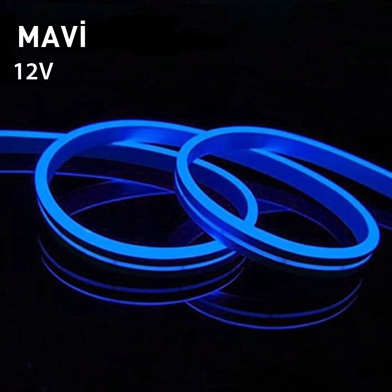 Cata 12V Mavi Işık Neon Led Hortum CT-4455M