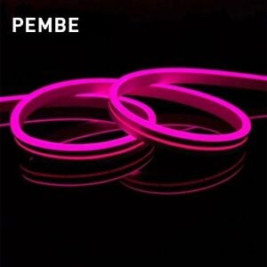 Cata 12V Pembe Işık Neon Led Hortum CT-4455P