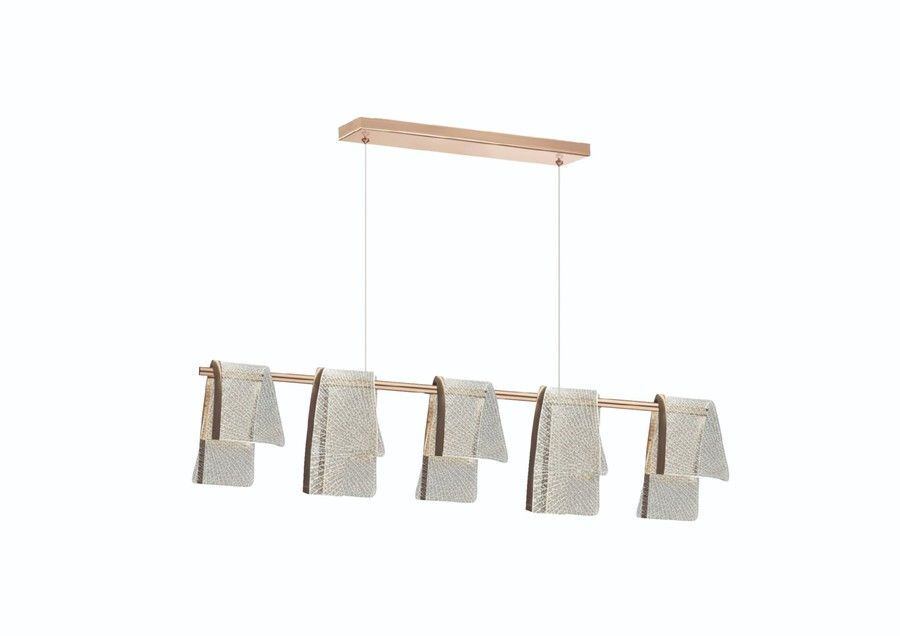 Nord Light Voile Y.Masası Gold Avize 2313-52-100
