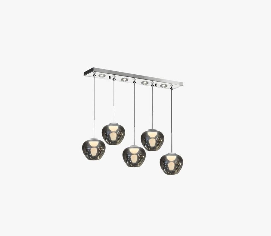 Nord Light Nova 5'Li Sıralı Krom Avize 2341-50-25