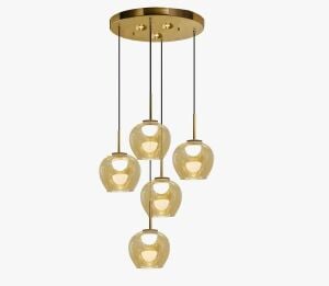 Nord Light Nova 5'Li Sarkıt Gold Avize 2341-52-35