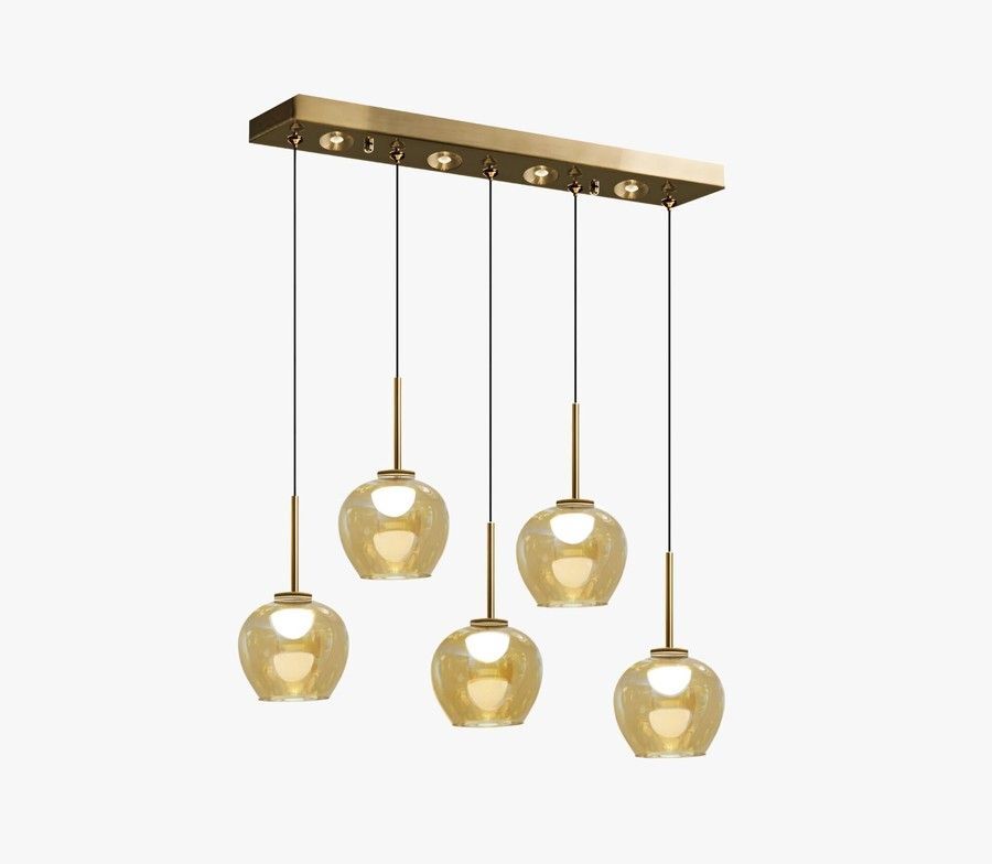 Nord Light Nova 5'Li Sıralı Gold Avize 2341-52-25