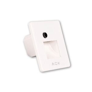 ACK Sensörlü Merdiven Armatürü CCT Beyaz Yuvarlak Kare Çerçeve AH07-01690