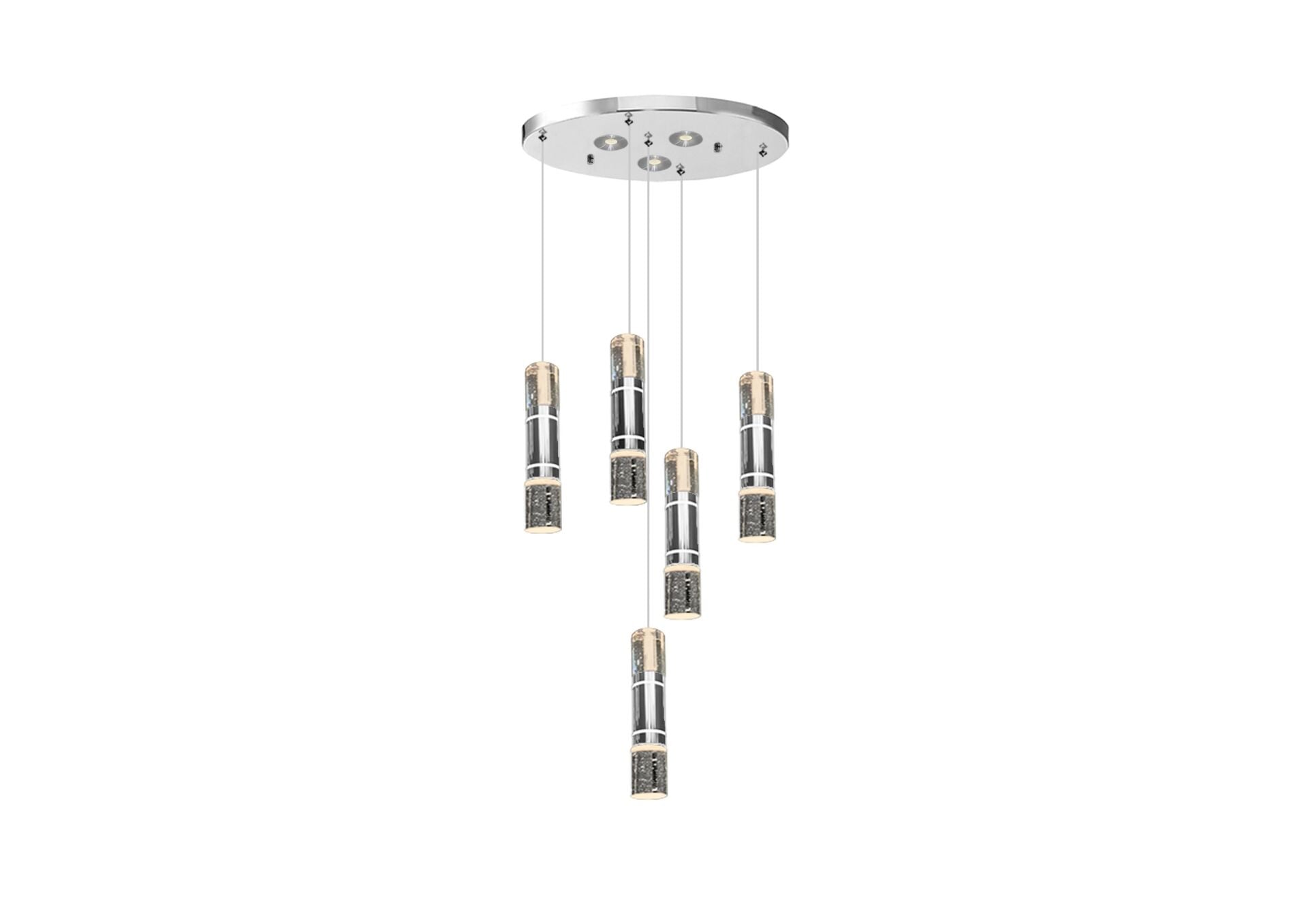 Nord Light Zenith 5'Li Sarkıt Krom Avize 2332-50-35