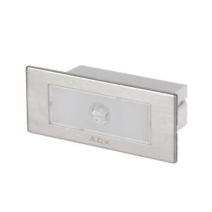ACK Sensörlü LED 1,5W Mavi Merdiven-Duvar Armatürü AH07-01064