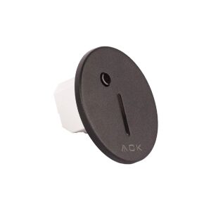 ACK Sensörlü Merdiven Armatürü CCT Siyah Yuvarlak Dik Çerçeve AH07-02591