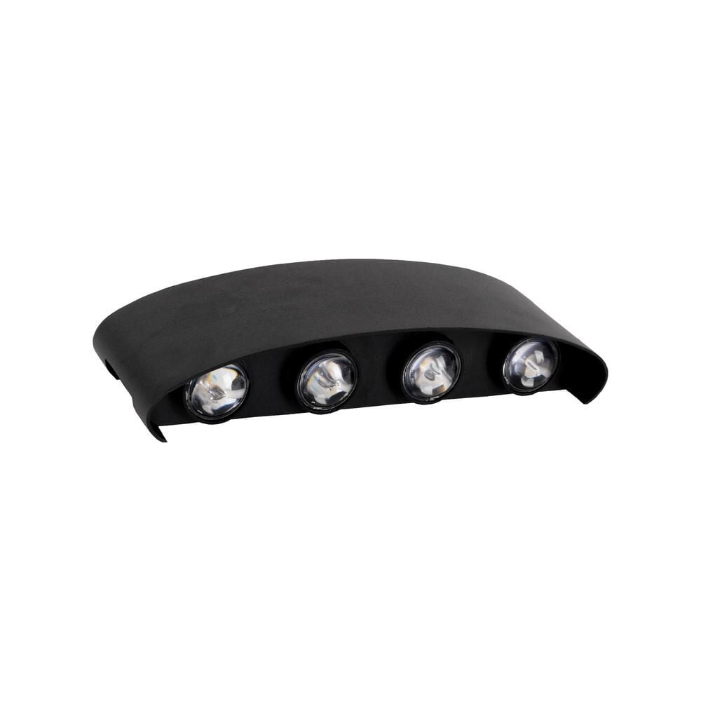ACK 8W 3000K Gün Işığı Siyah Dekoratif Led Aplik AH07-07301