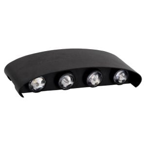 ACK 8W 3000K Gün Işığı Siyah Dekoratif Led Aplik AH07-07301