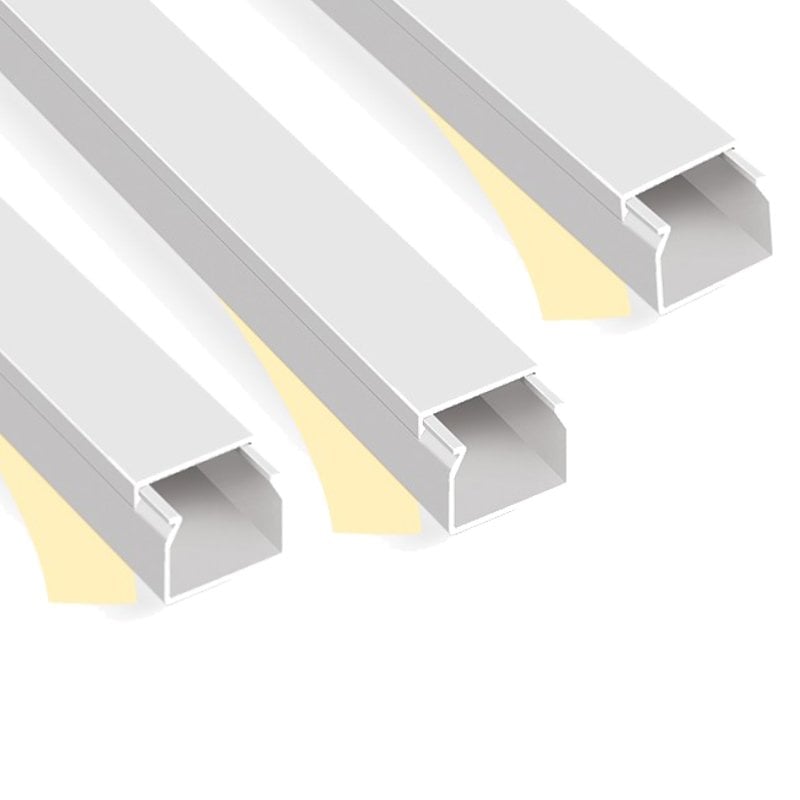 Mutlusan 40x40 mm Eko Kablo Kanalı Yapışkan Bantlı - 001 004 040040 20 00