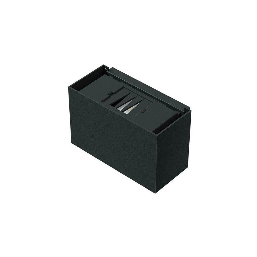 ACK Duvar Apliği Kare Siyah 10W 3000k IP65 AH14-11001