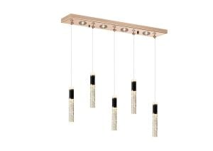 Nord Light North 5'Li Sıralı Gold Avize 2343-52-25