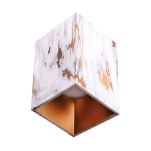 ACK Gold Mermer Kasa - Gold Reflektör Sıva Üstü Dekoratif Armatür AH12-07563
