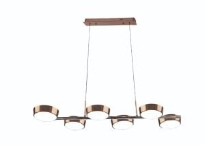 Nord Light Cosmos 6'Lı Sıralı Gold Avize 2329-52-26