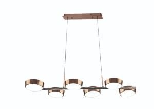 Ronisu Cosmos 6'Lı Sıralı Gold Avize 2329-52-26