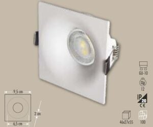 Cata Dekoratif Spot CT-5092 (Ampül ve Duy Hariç)