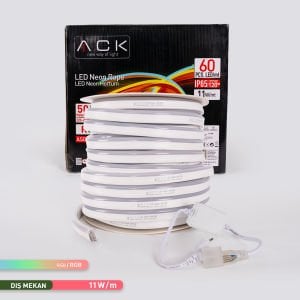 ACK LED Neon 220V RGB Işık AS03-00509